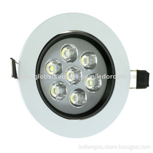 LD 7W LED Spotlight with Aluminum Fins, Bridgelux/Epistar/EpiLEDs Chips